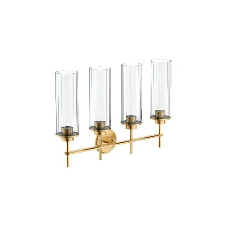 Moen Greenfield Four Globe Bath Light in Brushed Gold YB1764BG